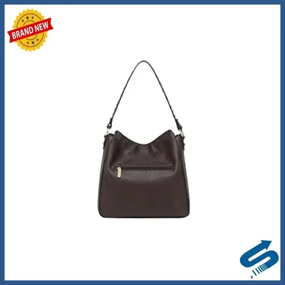 Large PU Leather Hobo Bag with Detachable Strap for Tablet & Essentials - Picture 5 of 8